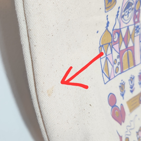 Walt Disney 50 Anniversary Magic Kingdom Starbucks Been There Series Canvas Bag - Picture 9 of 10